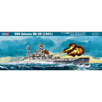 Plastic model USS Arizona BB-39 (1941)