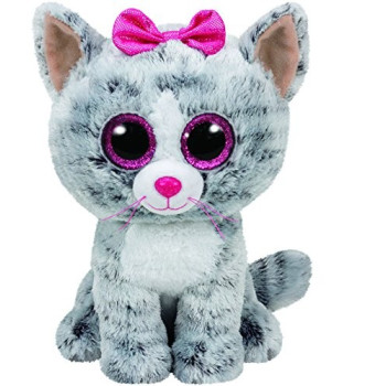 Plush toy TY Beanie Boos Kiki - Cat, 24 cm