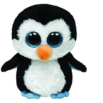 Plush toy TY Beanie Boos Waddles - Penguin, 15 cm
