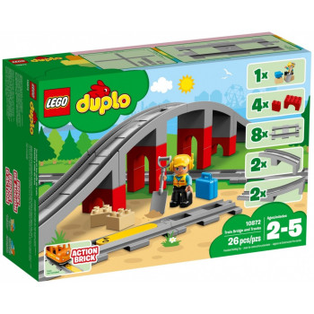Bricks DUPLO Train Bridge and Tracks