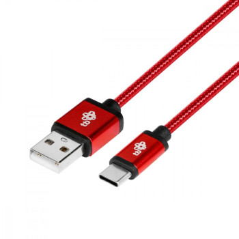 Cable USB - USB C 1.5 m ruby tape
