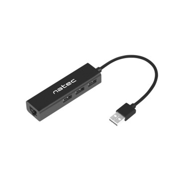 USB Hub 3-ports + RJ45 Dragonfly