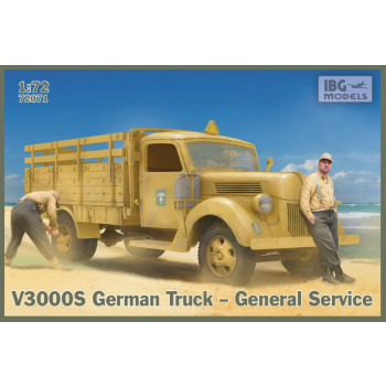 Plastic model V3000 S German truck General service