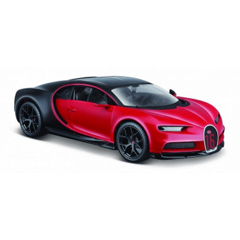 Composite model Bugatti Chiron sport black-red