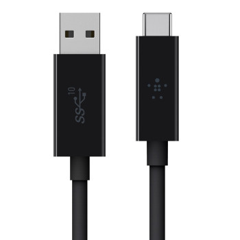 Cable USB-C to USB A 3.1 1m black