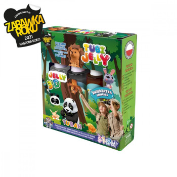 Tubi Jelly set 3 coloes - Animals