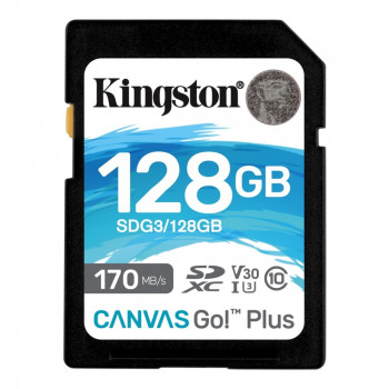 SD 128GB Canvas Go Plus 170 90MB s CL10 U3 V30