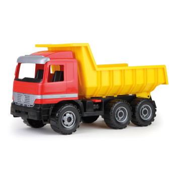 Lena Dump Truck Actros 62 cm single brown cart