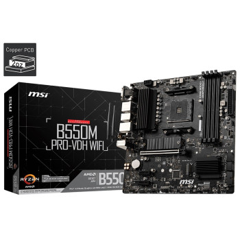 B550M PRO-VDH AM4 4DDR4 HDMI DP VGA mATX