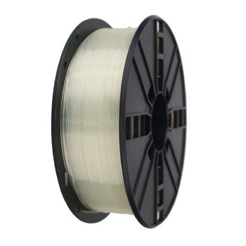 Printer filament 3D PLA 1.75mm transparent