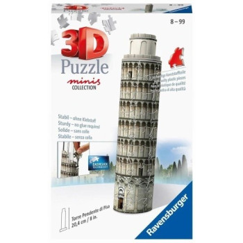 3D Puzzle Mini Buildings. Leaning Tower of Pisa