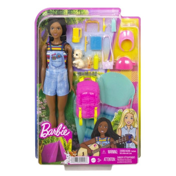Doll Barbie Camping Barbie Brooklyn + accessories