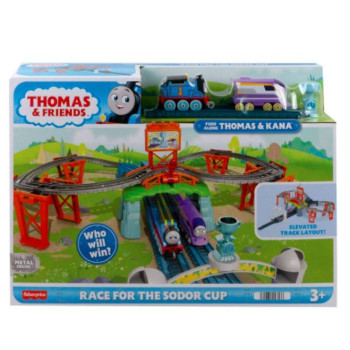 Tom and Friends Track Set Sodor Cup Race