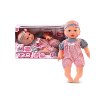 Natalia doll, baby mimic with a pacifier