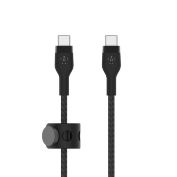 Cable BoostCharge USB-C USB-C braided silicone 2 m, black