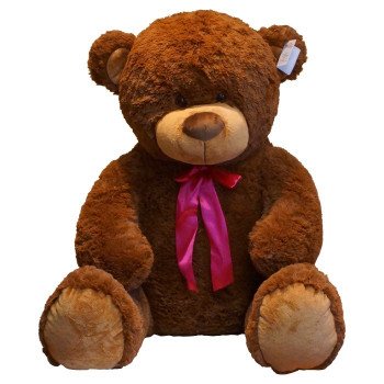 Plush Norbert Teddy Bear brown 75 cm