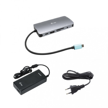 i-tec USB-C Metal Nano Dock HDMI VGA + LAN + P