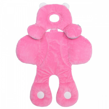Infant Head & Body Support - Grey Pink