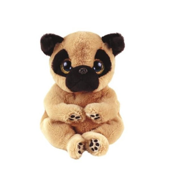 Mascot TY Dog pug Izzy 15 cm