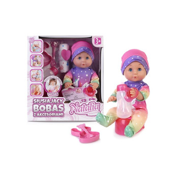 Baby doll peeing 30 cm