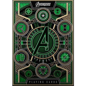 Avengers cards deck green