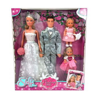 Steffi and Kevin wedding day doll set