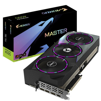 Graphics card GeForce RTX 4090 Aorus Master 24GB GDDR6X 384bit 3DP HDMI