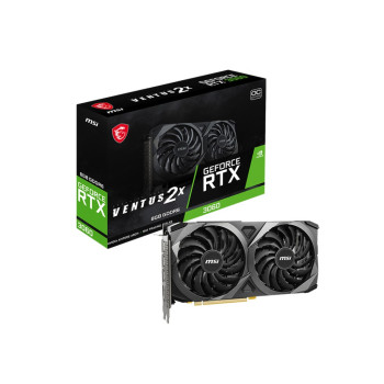 Graphics card GeForce RTX 3060 VENTUS 2X OC 8 GB GDDR6 128bit 3DP HDMI