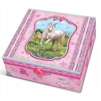 Pecoware Set in a box with shelves - Unicorns
