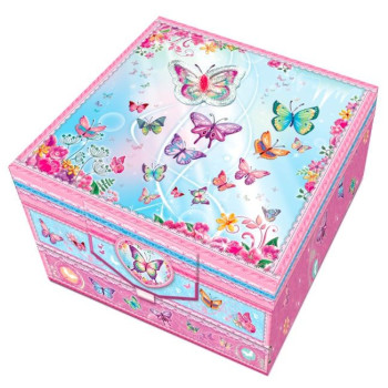 Pecoware Set in a box with drawers - Butterflies
