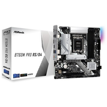 Motherboad B760M Pro RS D4 s1700 4DDR4 DP HDMI mATX