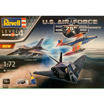 Gift set Planes US Air Force 75TH 1 72