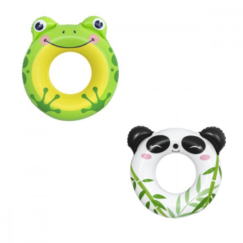 Swimming circle 85 x 79 cm mix: Panda, Frog