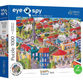 Puzzle 1000 elements UFT Eye-Spy Sneaky Peekers Paris France