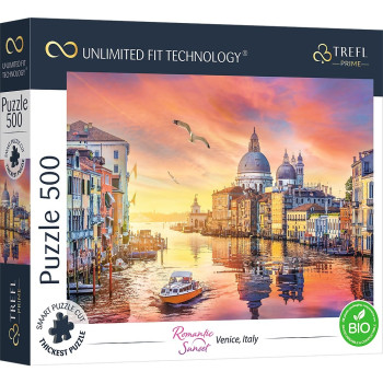 Puzzle 500 elements UFT Romantic Sunset Venice Italy