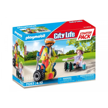 Figures City Life 71257 Starter Pack Rescue with Balance Racer