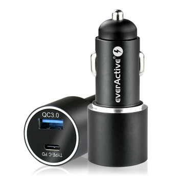 CAR CHARGER CC-20Q QC 3 .0 AND USB-C PD 36W