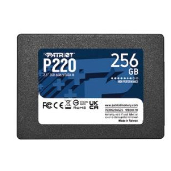 SSD drive P220 256GB 550 480 MB s SATA III 2.5