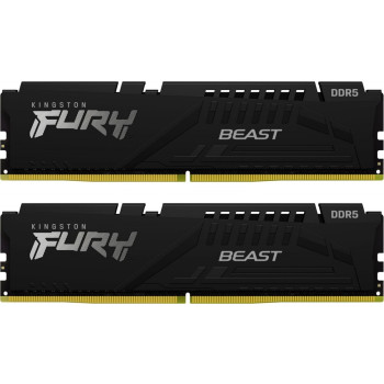 DDR5 Fury Beast Black 64GB(2*32GB) 6000 CL36 EXPO