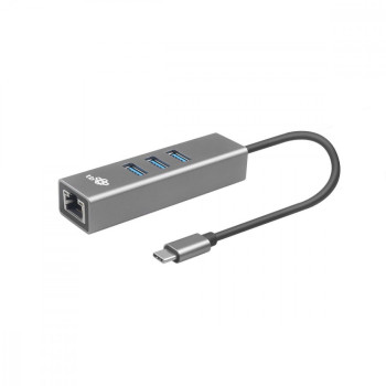 TB USB C - RJ45, 3xUSB - RJ45 Adapter -1000Mb 