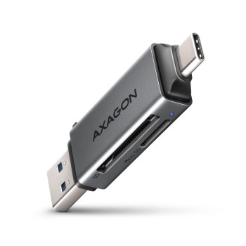 AXAGON CRE-DAC USB card reader SD microSD USBA+