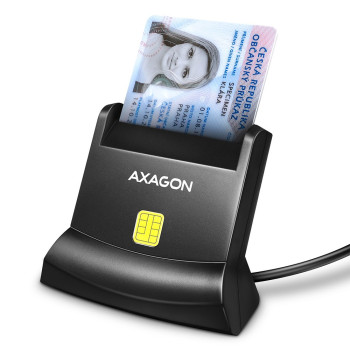 AXAGON CRE-SM4N Smart card reader USB 1.3m ca