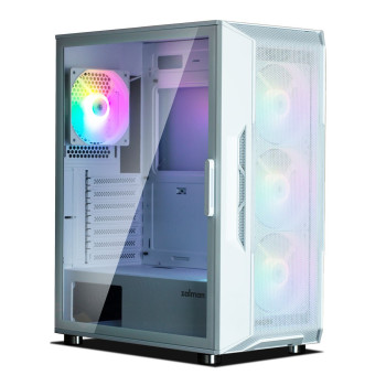 Computer case I3 Neo ATX Mid Tower RGB 4xfan, white