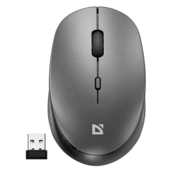 Wireless mouse silent click AURIS MB-027 800 1200 1600DPI grey