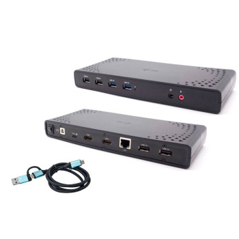 USB 3.0 / USB-C / Thunderbolt 2x HDMI + Power Delivery 100W docking station