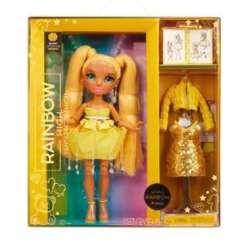 Doll Rainbow High Fantastic Fashion - YELLOW - Sunny Madison