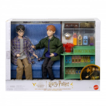Doll set Harry Potter Harry and Ron on the Hogwarts Express