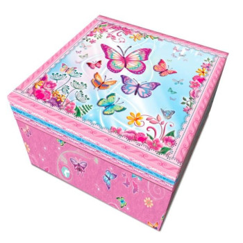 Pecoware Classic music box - Butterflies 2
