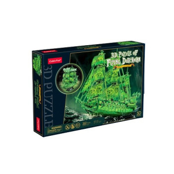 Puzzles 3D Flying Dutchman glows in the dark