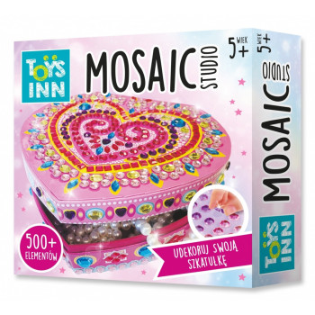 Creative set Box Mosaic Heart